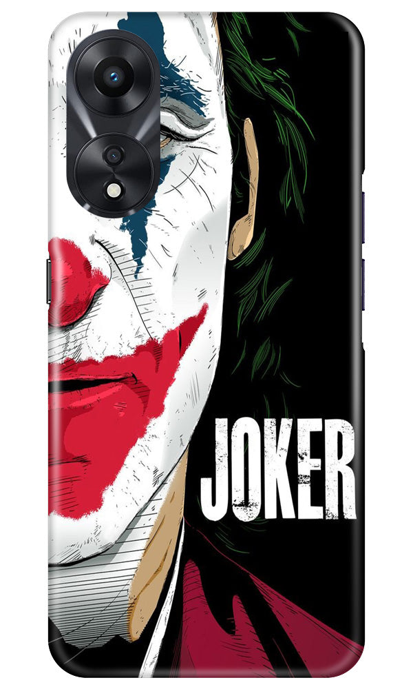 Joker Mobile Back Case for Oppo A78 5G (Design - 263)