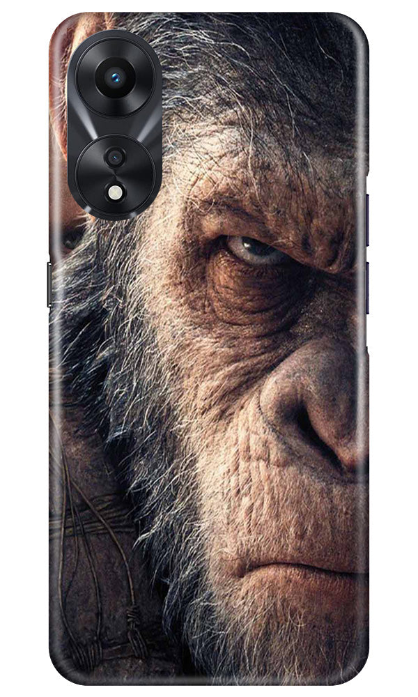 Angry Ape Mobile Back Case for Oppo A78 5G (Design - 278)
