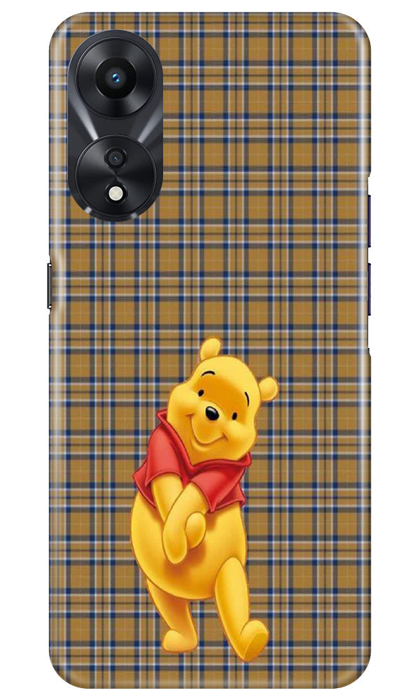 Pooh Mobile Back Case for Oppo A78 5G (Design - 283)