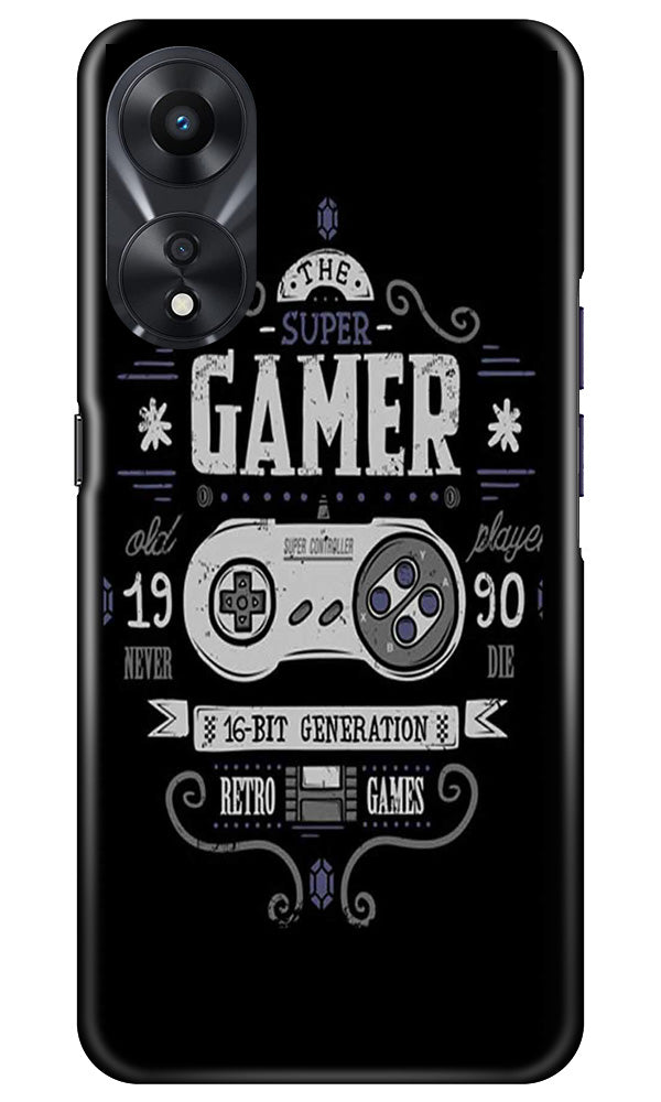 Gamer Mobile Back Case for Oppo A78 5G (Design - 292)