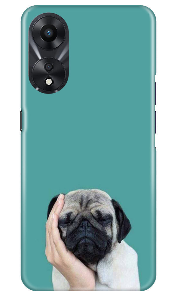 Puppy Mobile Back Case for Oppo A78 5G (Design - 295)
