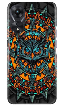Owl Mobile Back Case for Oppo A78 5G (Design - 319)
