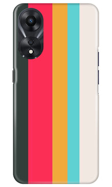 Color Pattern Mobile Back Case for Oppo A78 5G (Design - 328)