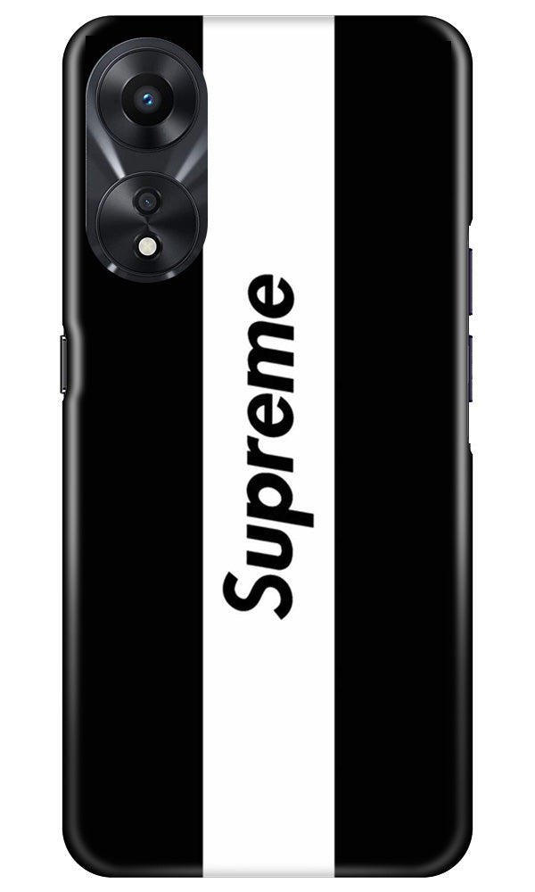Supreme Mobile Back Case for Oppo A78 5G (Design - 346)