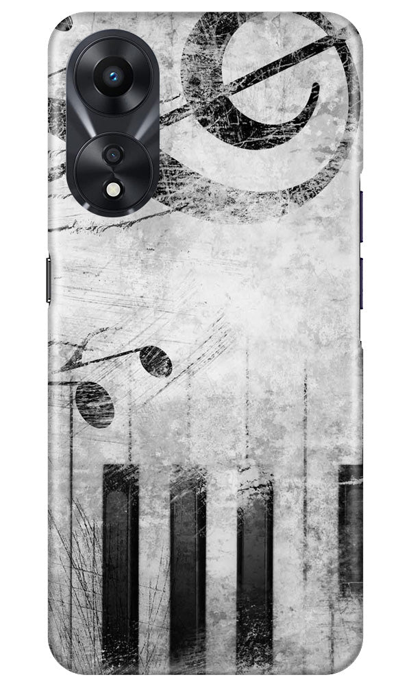 Music Mobile Back Case for Oppo A78 5G (Design - 352)