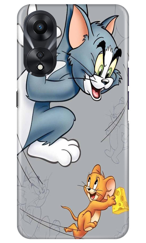 Tom n Jerry Mobile Back Case for Oppo A78 5G (Design - 356)
