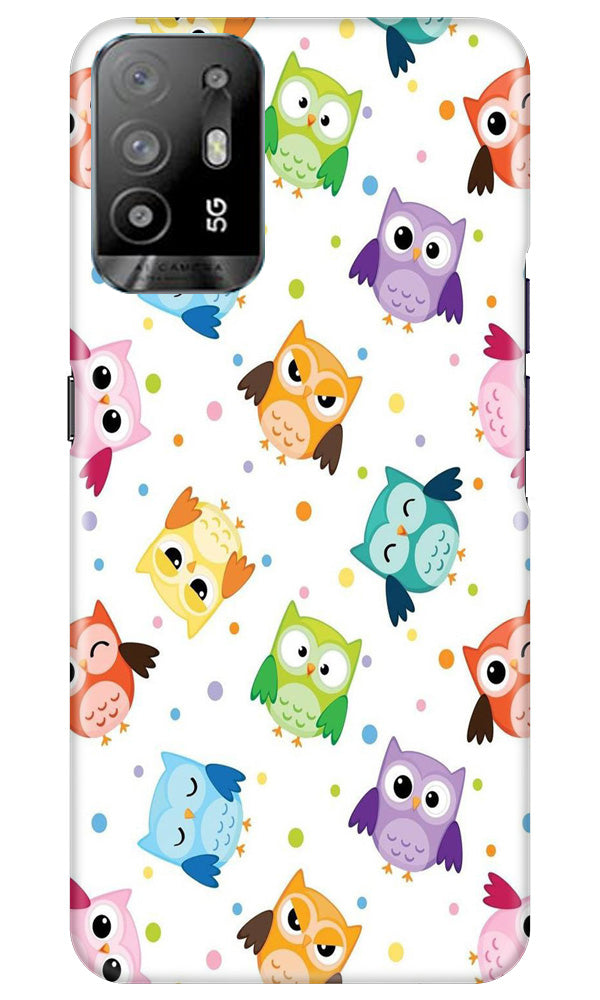 Owl Baground Pattern shore Case for Oppo A94