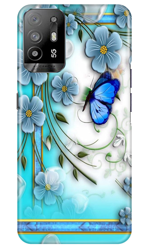 Blue Butterfly Case for Oppo A94
