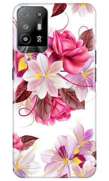 Beautiful flowers Mobile Back Case for Oppo A94 (Design - 23)