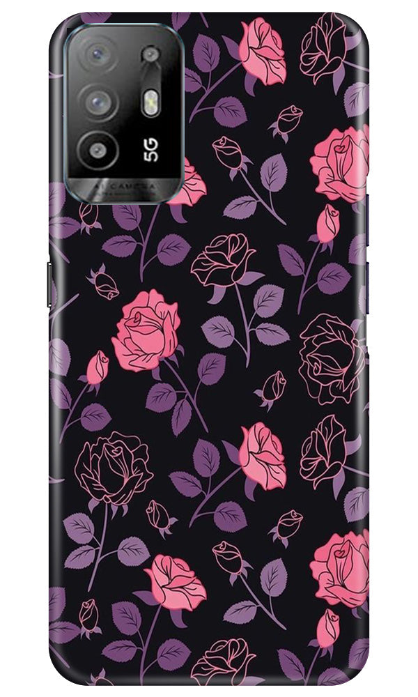 Rose Black Background Case for Oppo A94