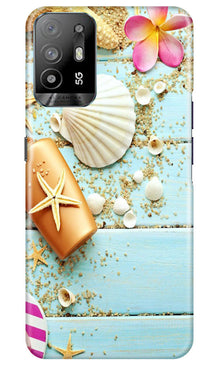 Sea Shells Mobile Back Case for Oppo A94 (Design - 63)