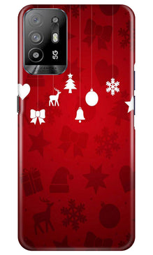 Christmas Mobile Back Case for Oppo A94 (Design - 78)