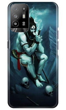 Lord Shiva Mahakal2 Mobile Back Case for Oppo A94 (Design - 98)