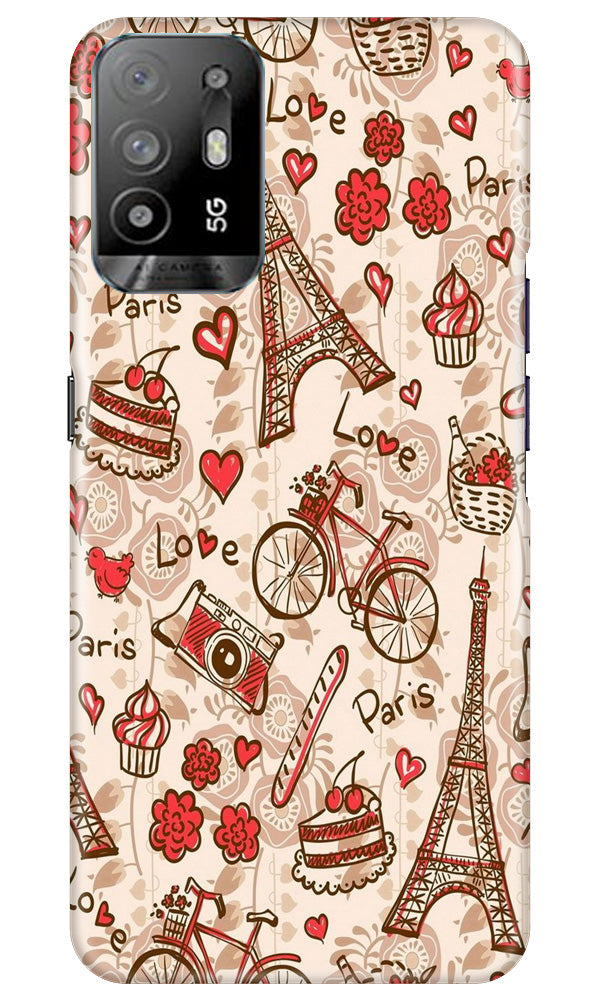 Love Paris Case for Oppo A94  (Design - 103)