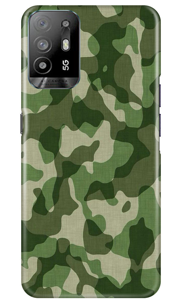 Army Camouflage Case for Oppo A94(Design - 106)