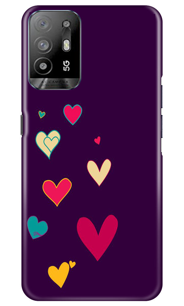 Purple Background Case for Oppo A94(Design - 107)