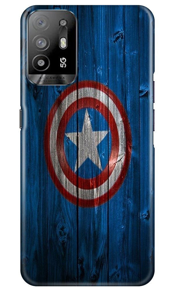 Captain America Superhero Case for Oppo A94(Design - 118)