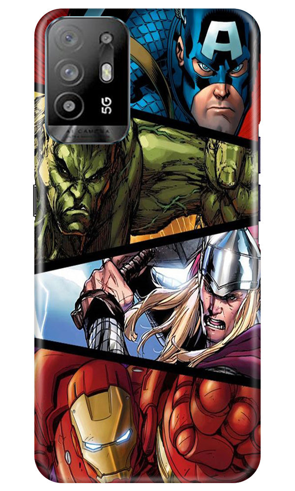 Avengers Superhero Case for Oppo A94(Design - 124)