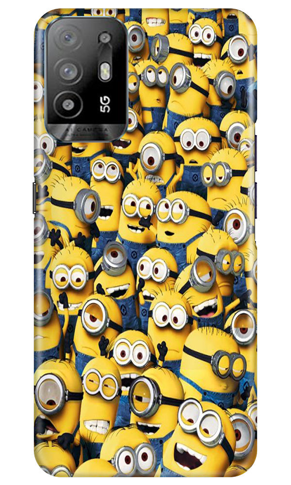 Minions Case for Oppo A94  (Design - 126)