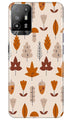 Leaf Pattern Art Case for Oppo A94  (Design - 132)