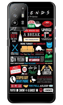 Friends Mobile Back Case for Oppo A94  (Design - 145)