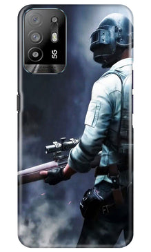 Pubg Mobile Back Case for Oppo A94  (Design - 148)