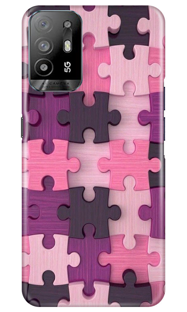 Puzzle Case for Oppo A94 (Design - 168)