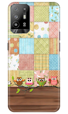 Owls Mobile Back Case for Oppo A94 (Design - 171)