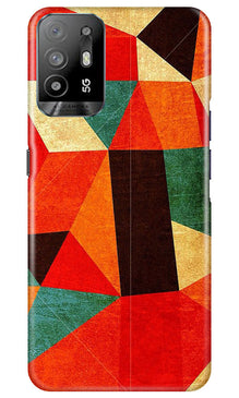 Modern Art Mobile Back Case for Oppo A94 (Design - 172)