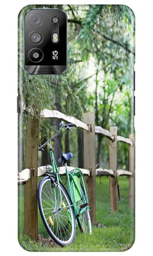 Bicycle Mobile Back Case for Oppo A94 (Design - 177)