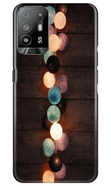 Party Lights Mobile Back Case for Oppo A94 (Design - 178)