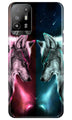 Wolf fight Case for Oppo A94 (Design No. 190)