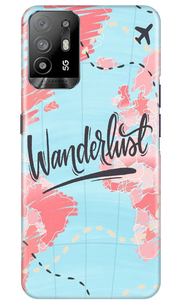 Wonderlust Travel Case for Oppo A94 (Design No. 192)