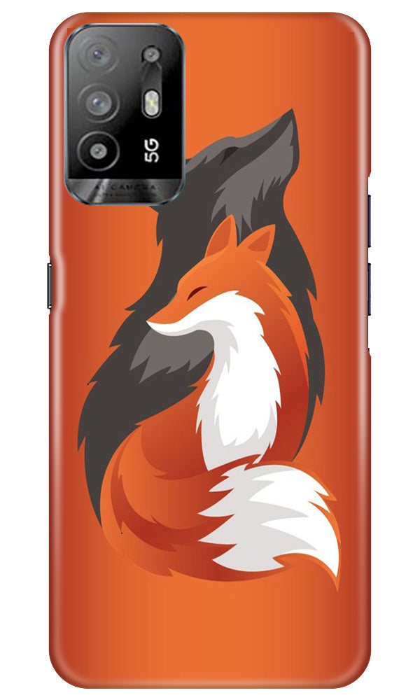 Wolf  Case for Oppo A94 (Design No. 193)