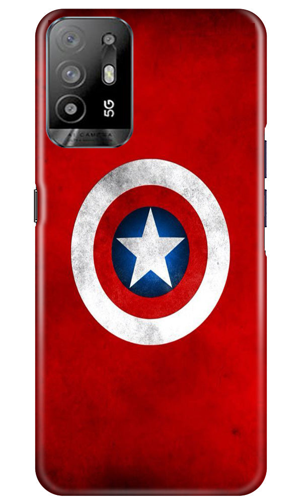 Captain America Case for Oppo A94 (Design No. 218)