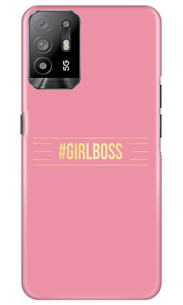 Girl Boss Pink Case for Oppo A94 (Design No. 232)