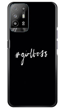 #GirlBoss Mobile Back Case for Oppo A94 (Design - 235)