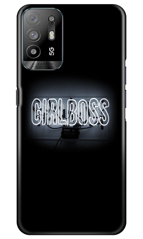 Girl Boss Black Case for Oppo A94 (Design No. 237)
