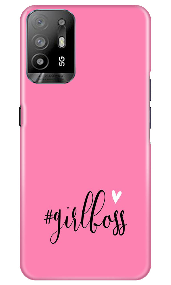 Girl Boss Pink Case for Oppo A94 (Design No. 238)