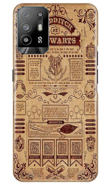 Hogwarts Mobile Back Case for Oppo A94 (Design - 266)