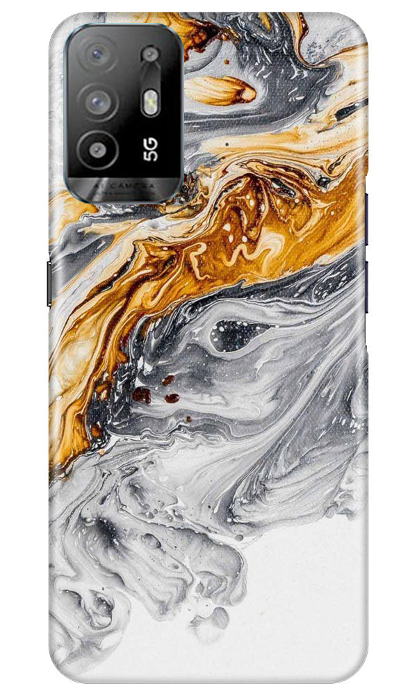 Marble Texture Mobile Back Case for Oppo A94 (Design - 272)