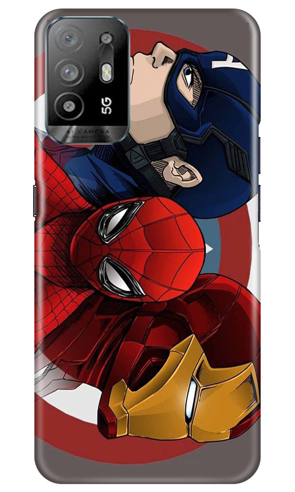 Superhero Mobile Back Case for Oppo A94 (Design - 273)