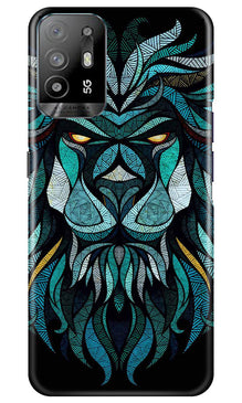 Lion Mobile Back Case for Oppo A94 (Design - 276)