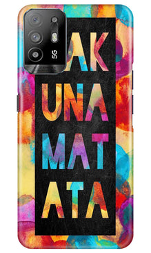 Hakuna Matata Mobile Back Case for Oppo A94 (Design - 285)