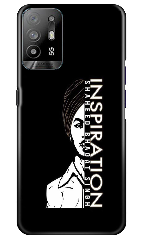 Bhagat Singh Mobile Back Case for Oppo A94 (Design - 291)