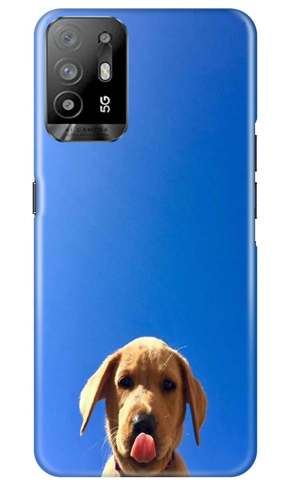 Dog Mobile Back Case for Oppo A94 (Design - 294)