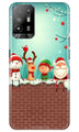 Santa Claus Mobile Back Case for Oppo A94 (Design - 296)