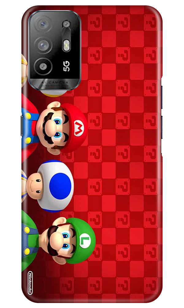 Mario Mobile Back Case for Oppo A94 (Design - 299)