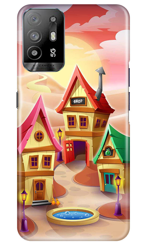 Sweet Home Mobile Back Case for Oppo A94 (Design - 300)