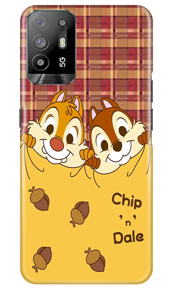 Chip n Dale Mobile Back Case for Oppo A94 (Design - 302)